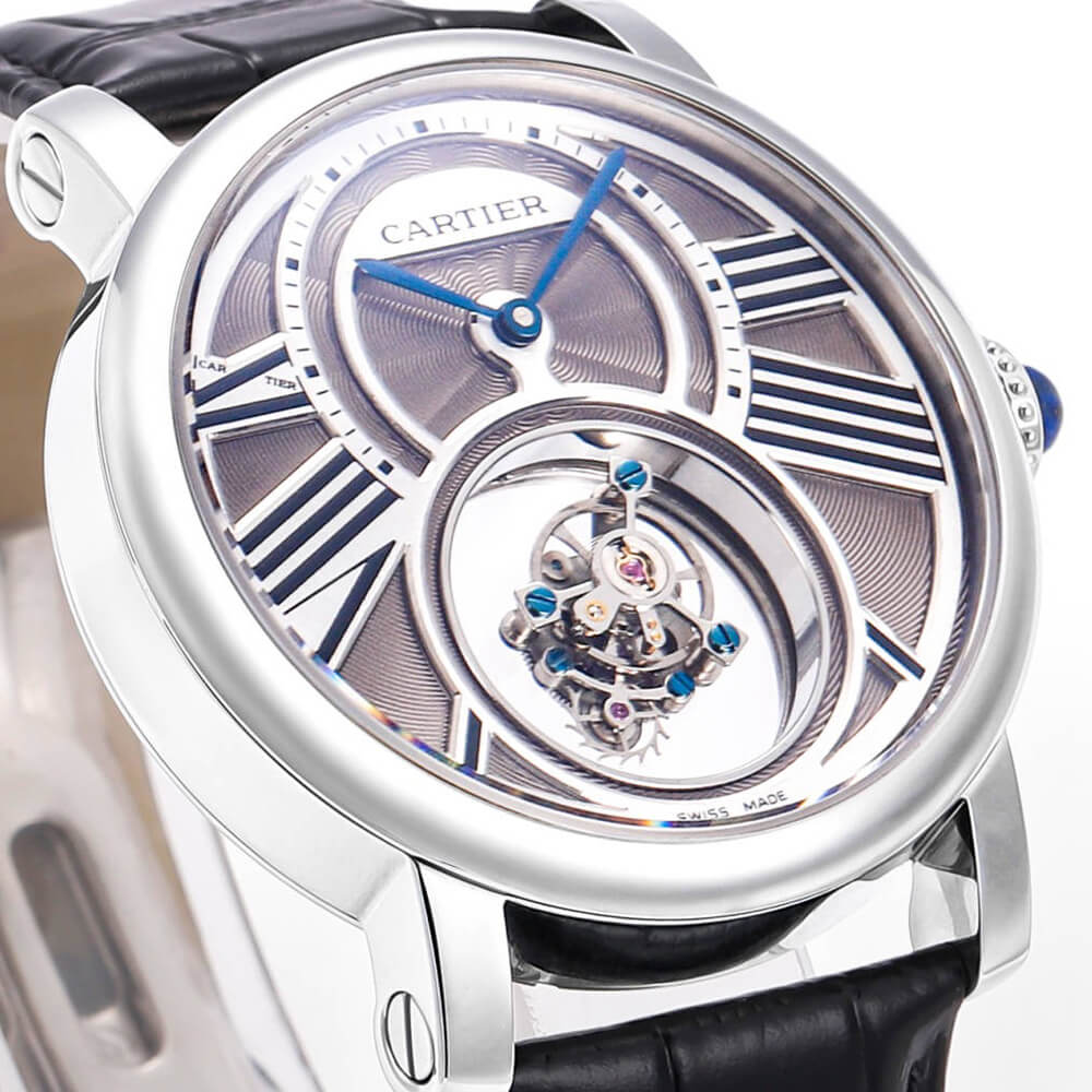 Rotonde de Ca*t1er Double Tourbillon watch