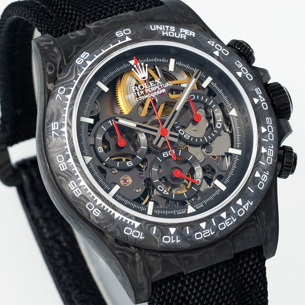 R01ex Diw Daytona skeleton dial