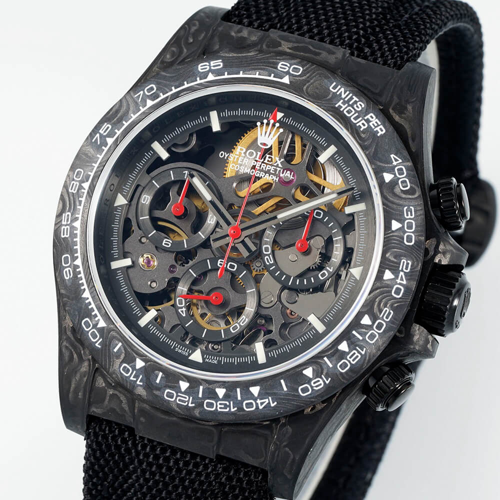R01ex Diw Daytona skeleton dial