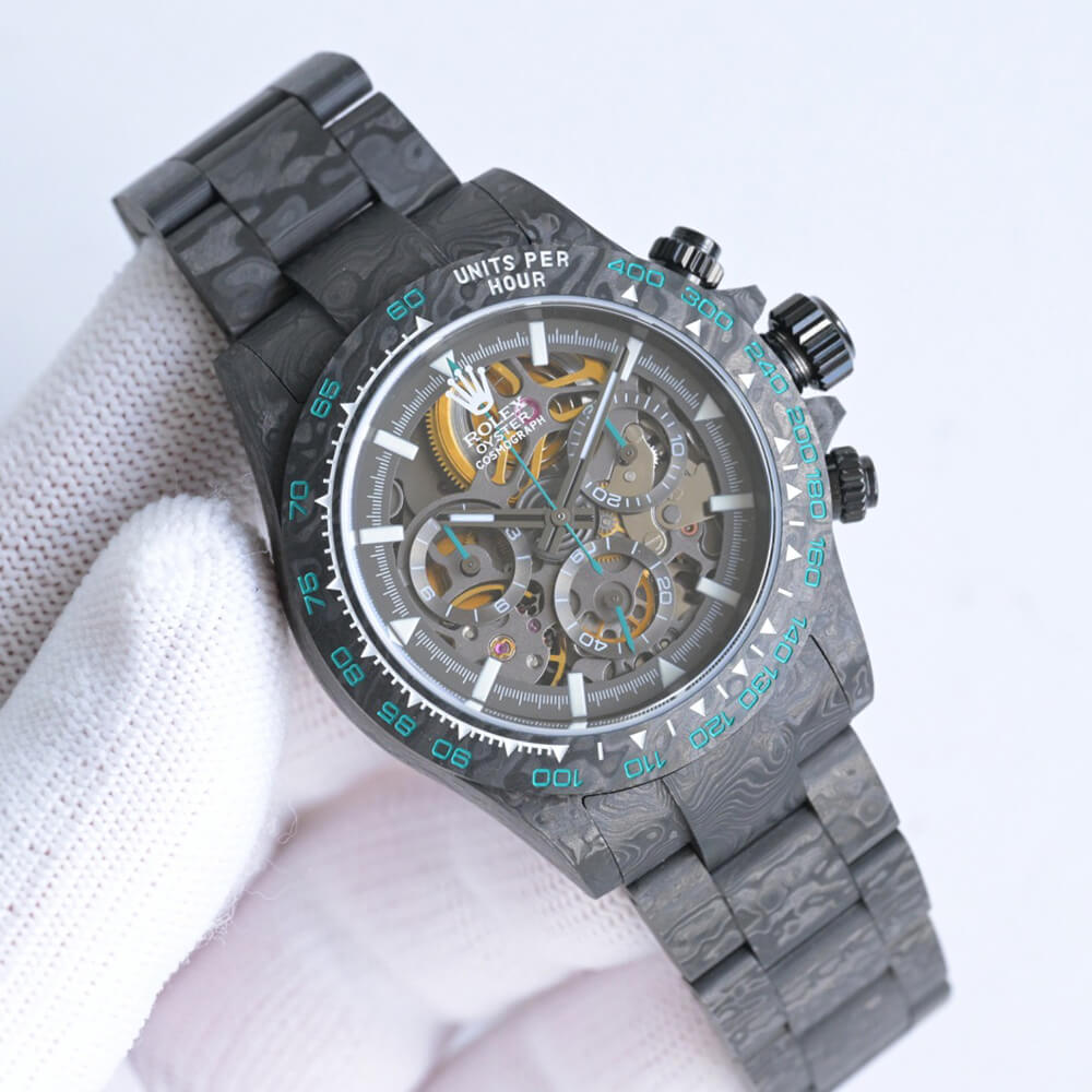 R01ex Diw Daytona skeleton dial