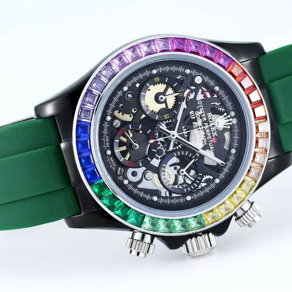 R01ex Daytona 43mm skeleton dial