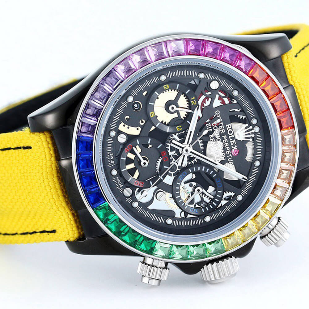 R01ex Daytona 43mm skeleton dial