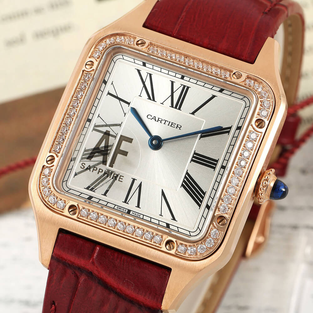 Ca*t1er Small Santos-Dumont watch
