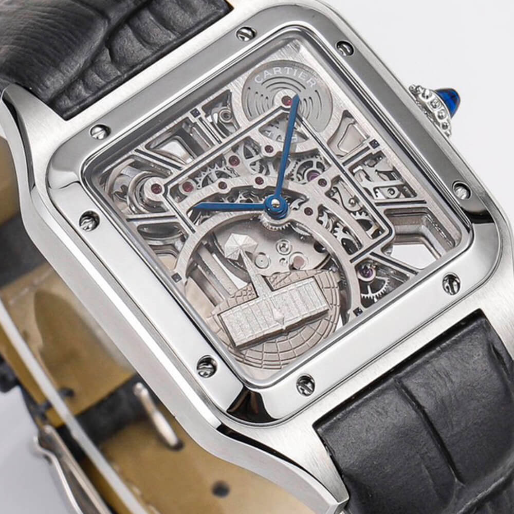 Ca*t1er Santos Skeleton Watch
