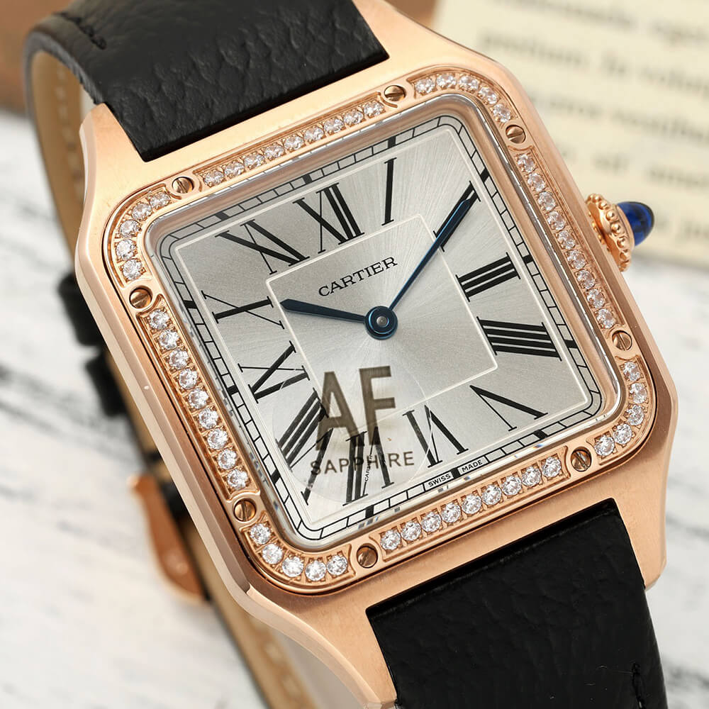 Ca*t1er Small Santos-Dumont watch