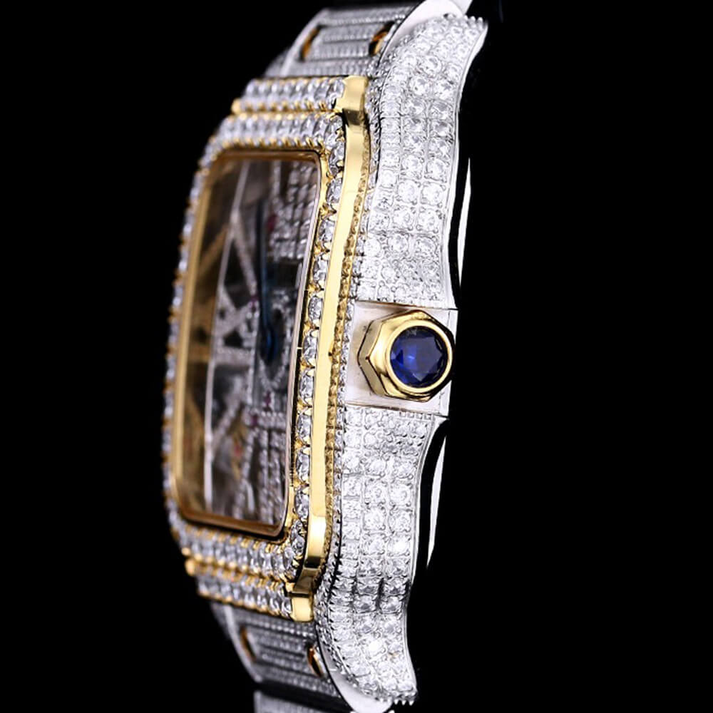 Ca*t1er Santos Skeleton Watch