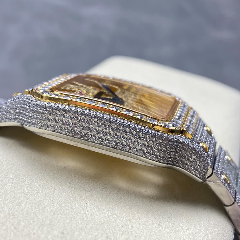 Ca*t1er Santos Skeleton Watch