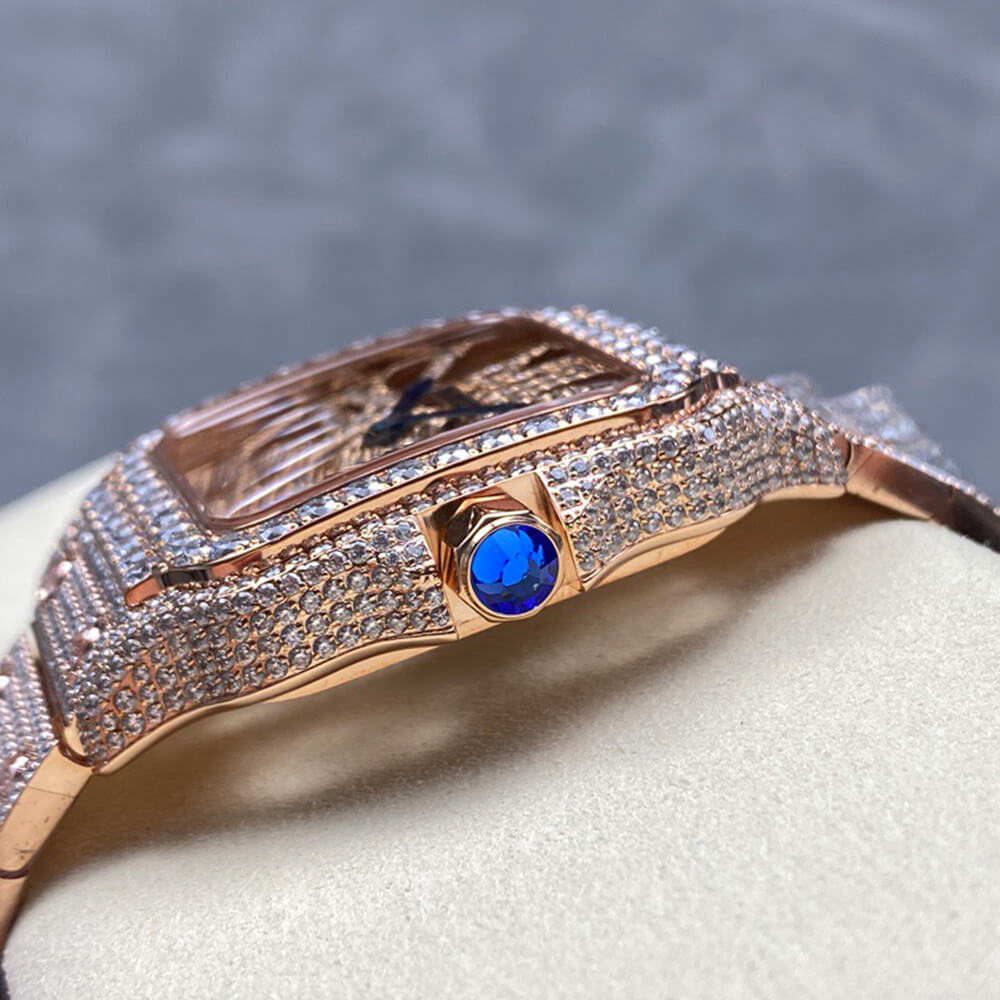 Ca*t1er Santos Skeleton Watch