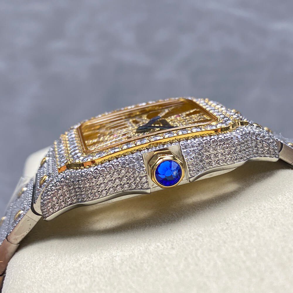 Ca*t1er Santos Skeleton Watch