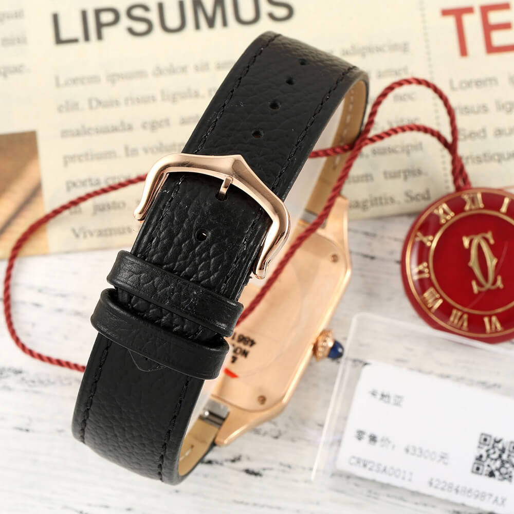 Ca*t1er Small Santos-Dumont watch
