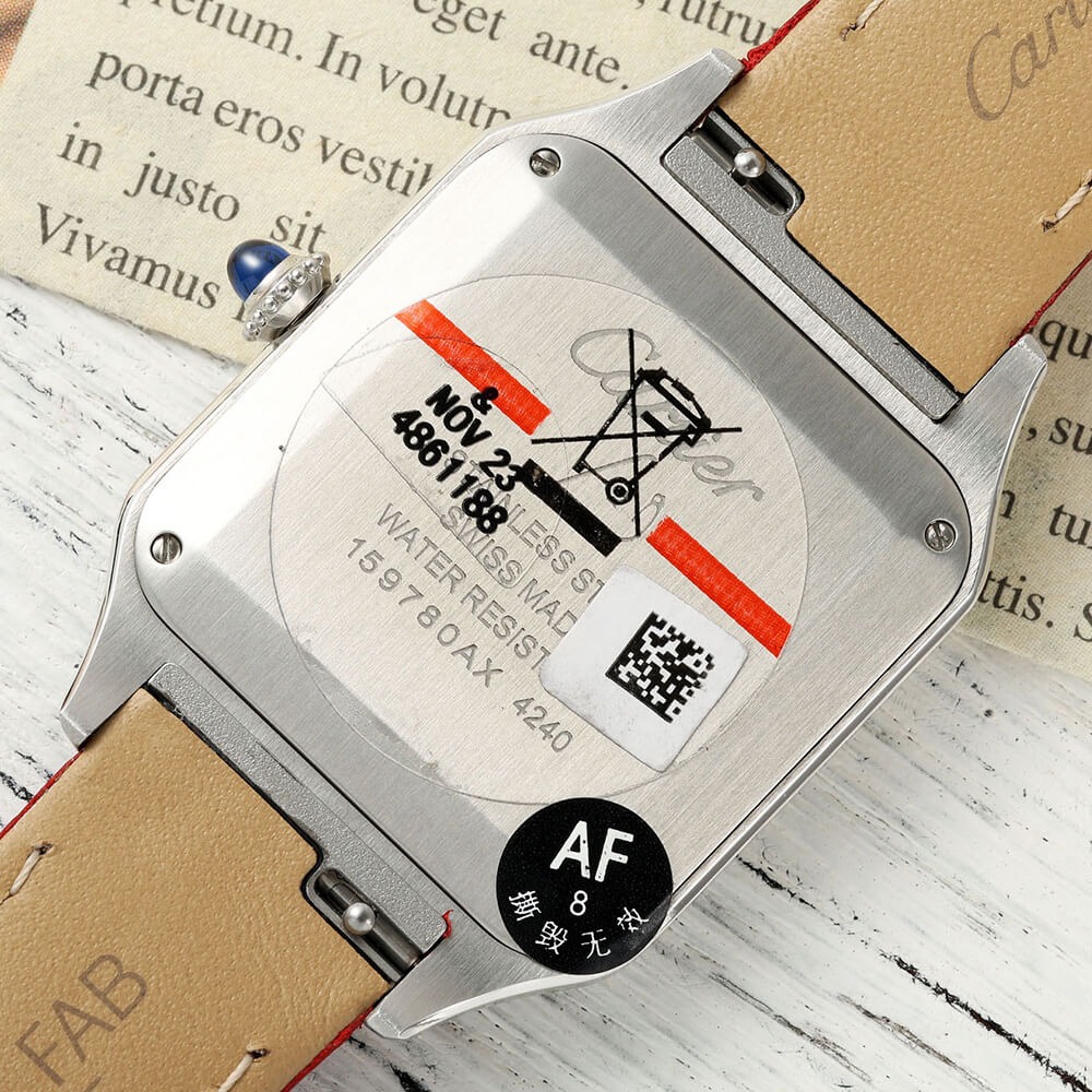 Ca*t1er Small Santos-Dumont watch