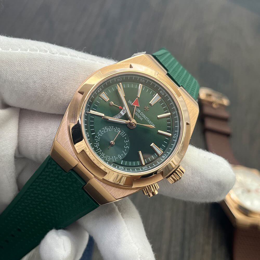 Vacheron C0nstan1n Overseas dual time