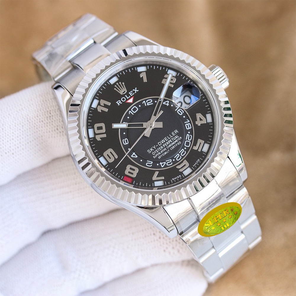 R01ex Sky-Dweller Dial 42mm with osyter band