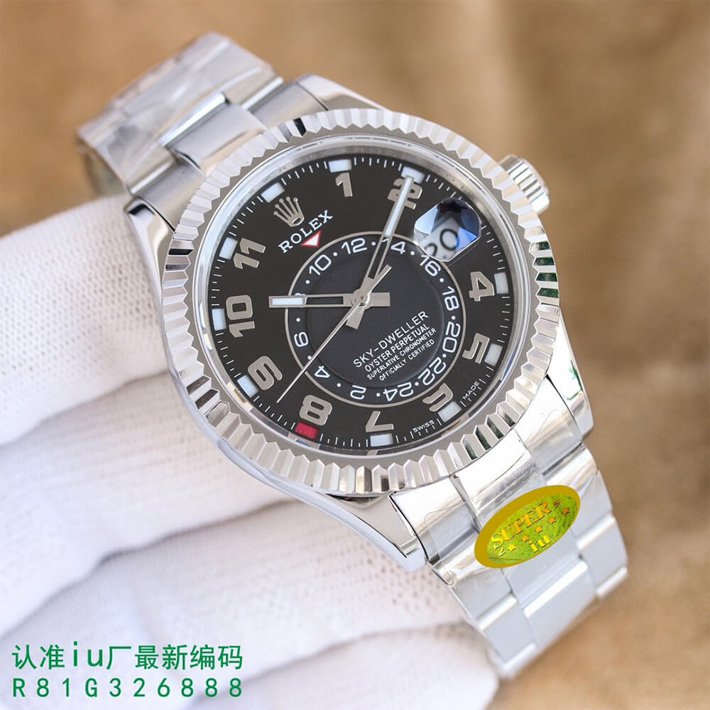 R01ex Sky-Dweller Dial 42mm with osyter band