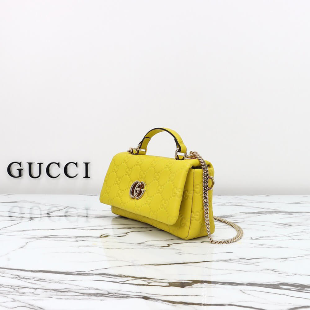 Gvc*1  GG Milano mini top handle bag