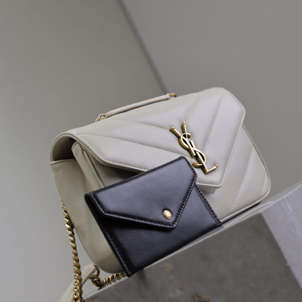 Y51  LOULOU small in MATELASSÉ lambskin