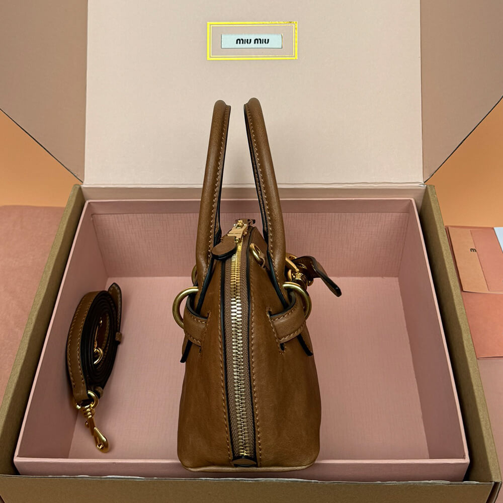 M1um1u  Aventure mini nappa leather bag(HIGH-END GRADE)