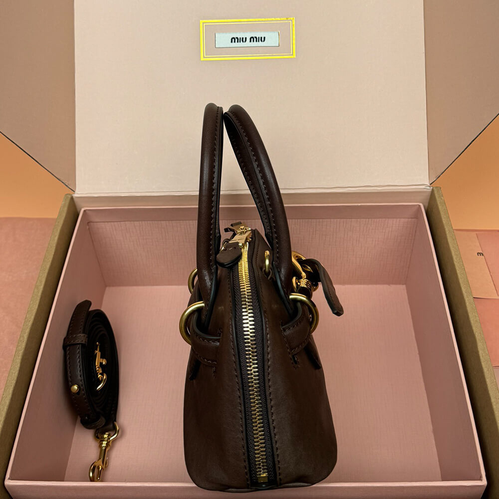 M1um1u  Aventure mini nappa leather bag(HIGH-END GRADE)