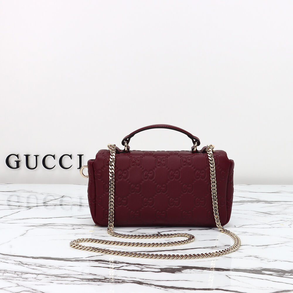 Gvc*1  GG Milano mini top handle bag