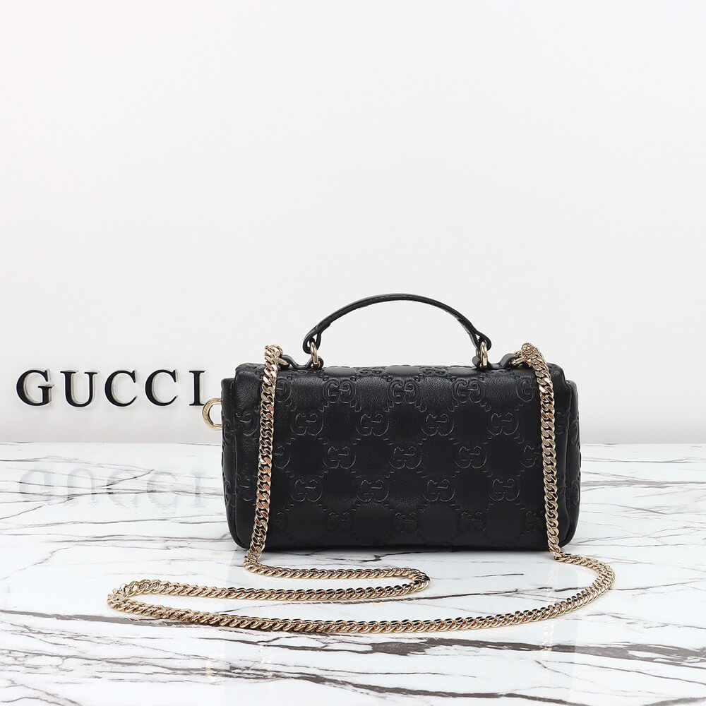 Gvc*1  GG Milano mini top handle bag
