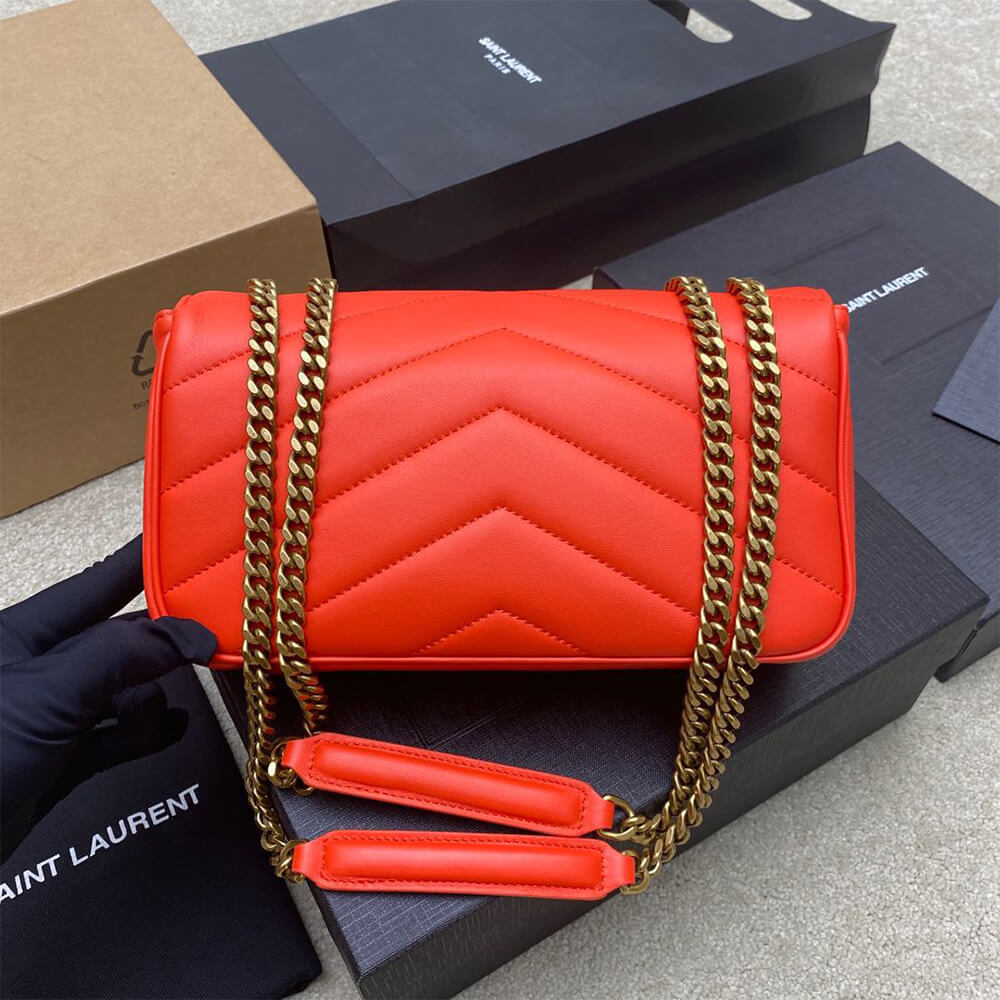 Y51  LOULOU small in MATELASSÉ lambskin