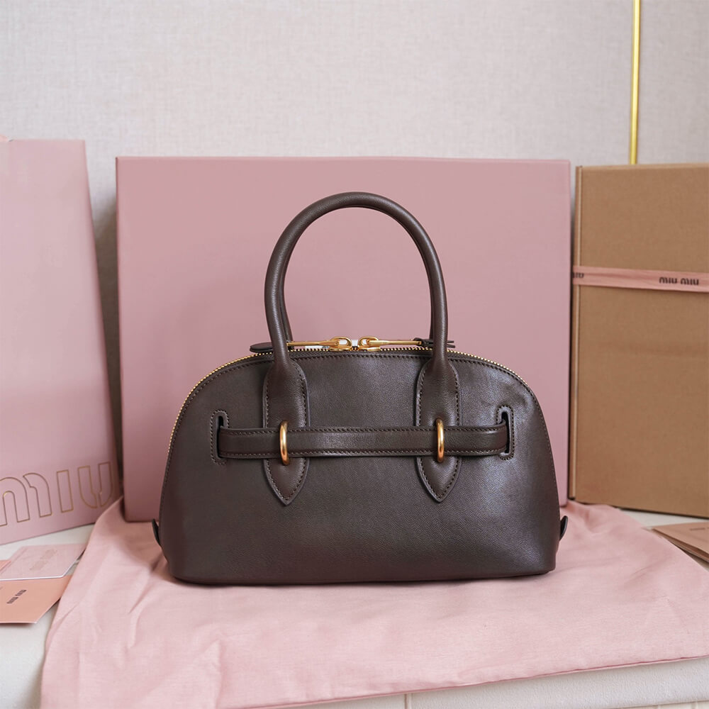 M1um1u  Aventure small nappa leather top-handle bag(HIGH-END GRADE)
