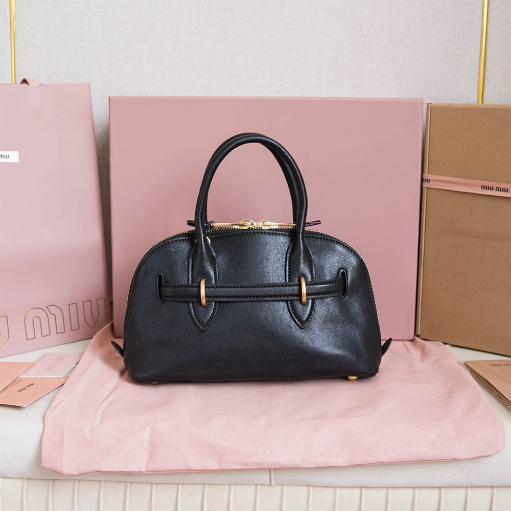 M1um1u  Aventure small nappa leather top-handle bag(HIGH-END GRADE)