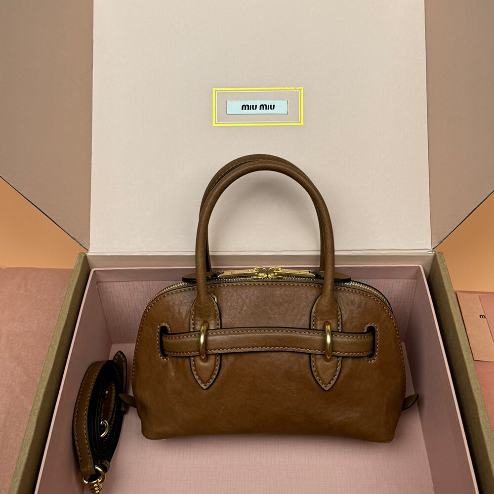 M1um1u  Aventure mini nappa leather bag(HIGH-END GRADE)