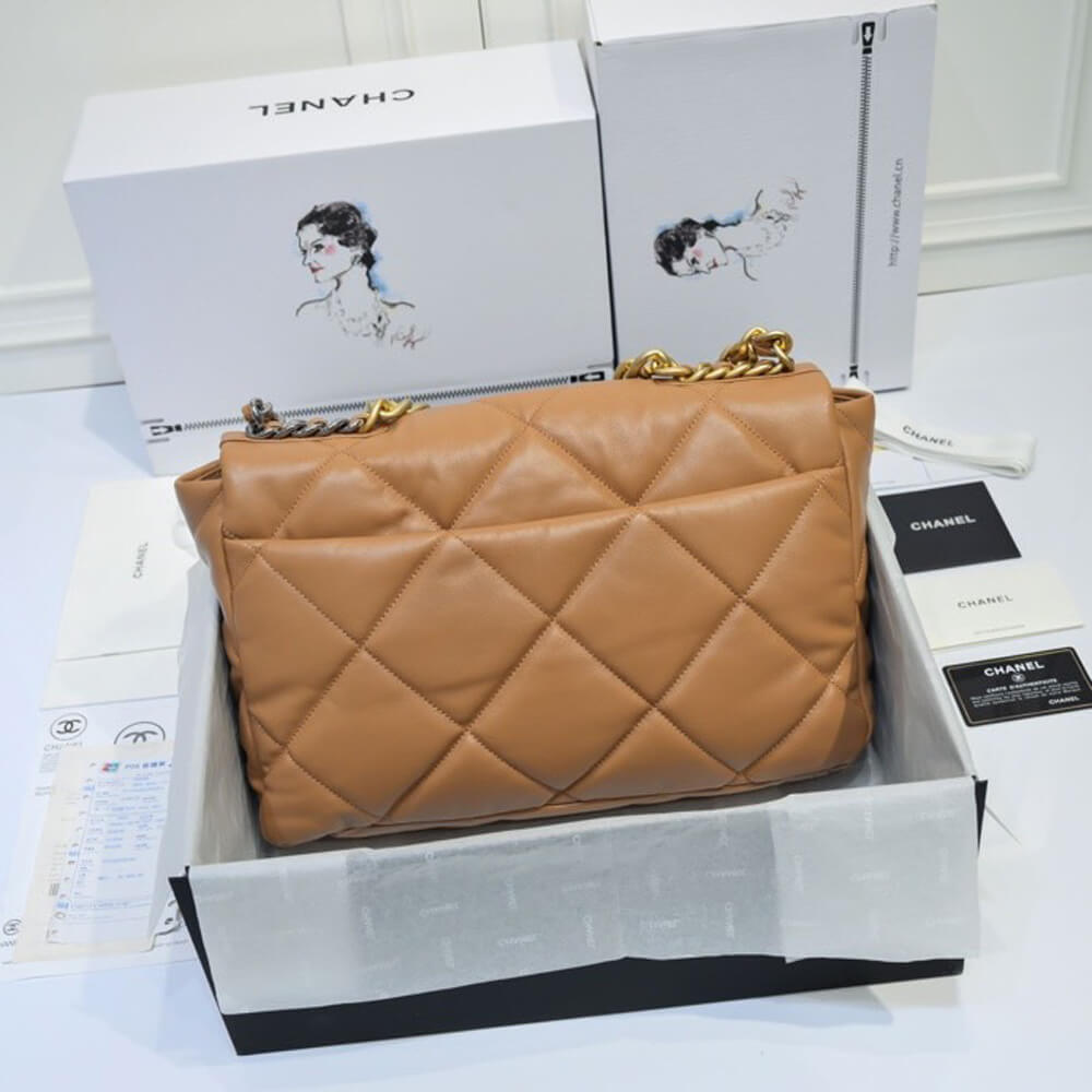 Ch**el 19 MAXI HANDBAG