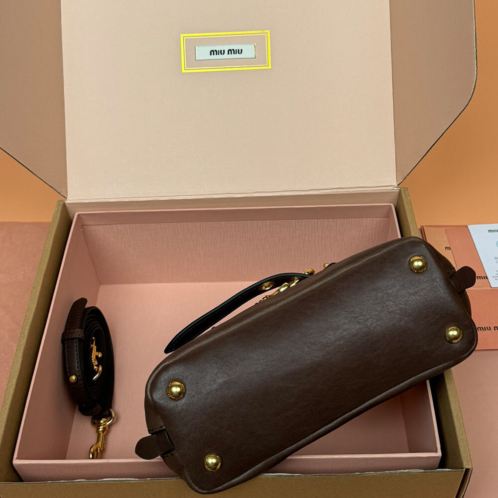 M1um1u  Aventure mini nappa leather bag(HIGH-END GRADE)
