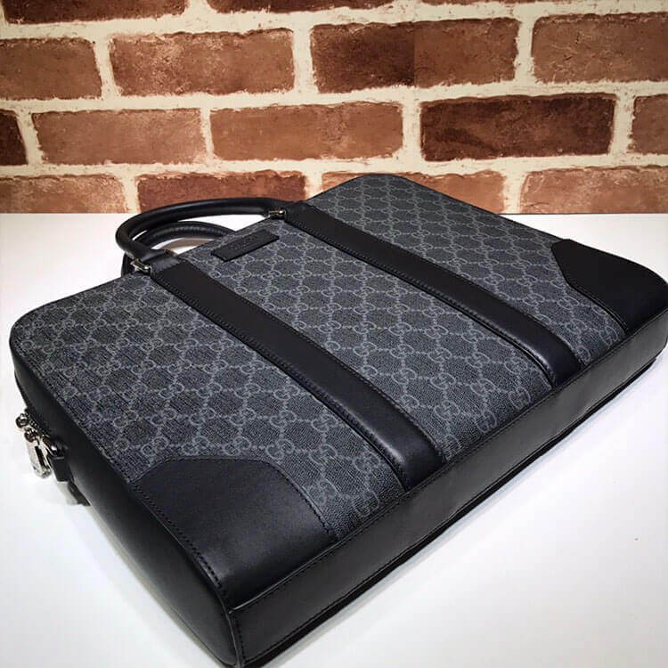 Gvc*1 GG Black Briefcase