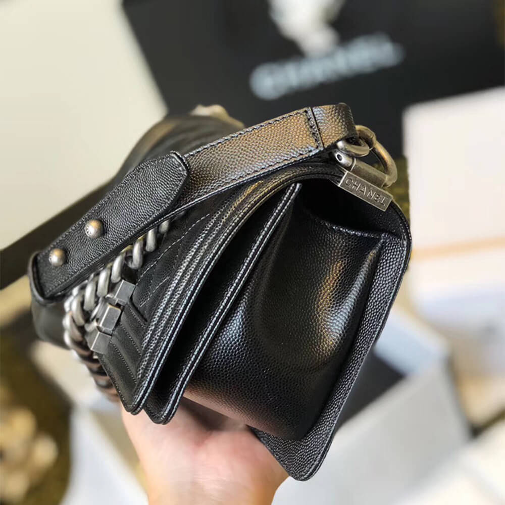 SMALL BOY Ch**el HANDBAG