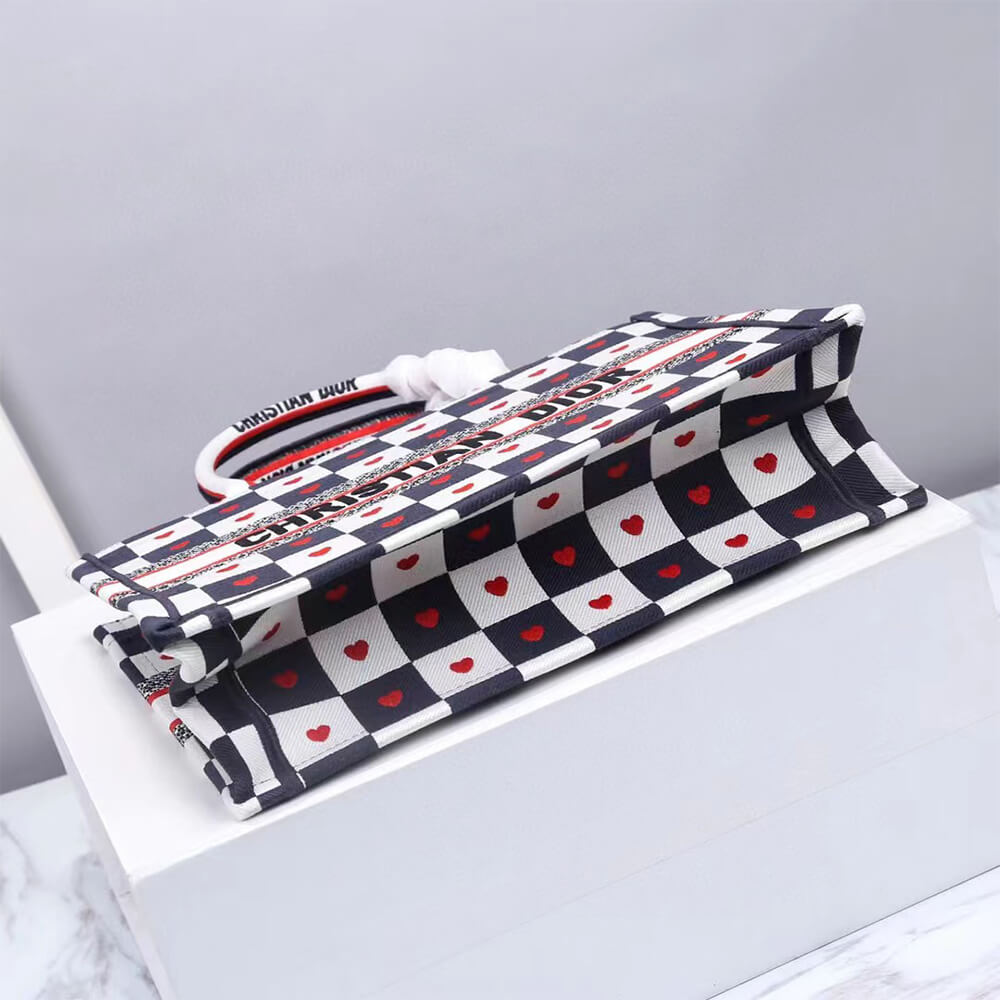 SMALL D10rAMOUR D10r BOOK TOTE