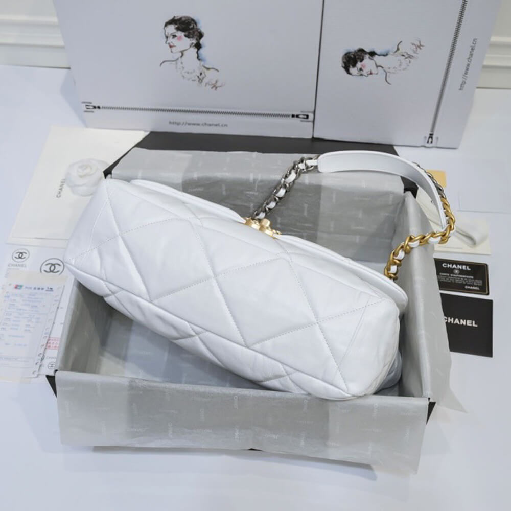 Ch**el 19 MAXI HANDBAG