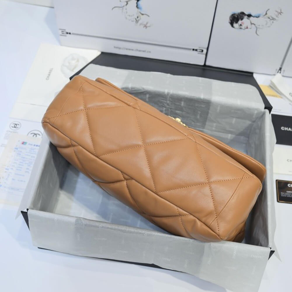 Ch**el 19 MAXI HANDBAG