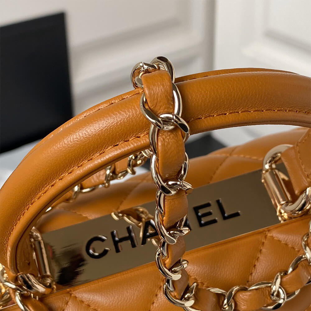 Ch**el Mini Flap Bag with Top Handle