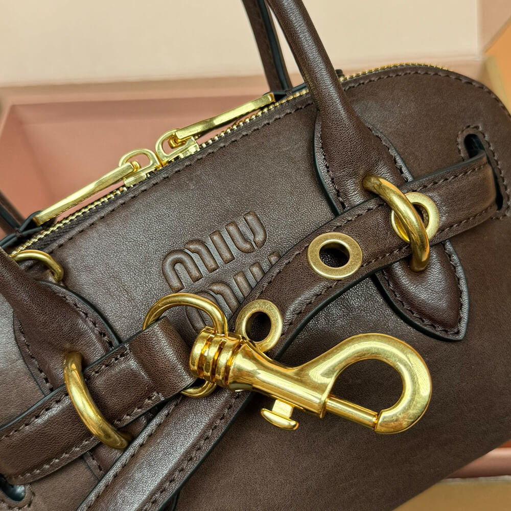 M1um1u  Aventure mini nappa leather bag(HIGH-END GRADE)