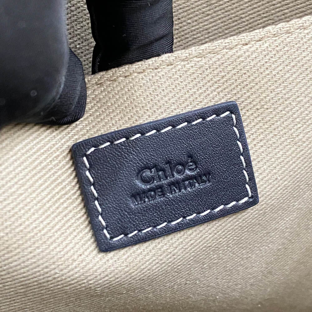 Chloe  Woody tote bag in linen