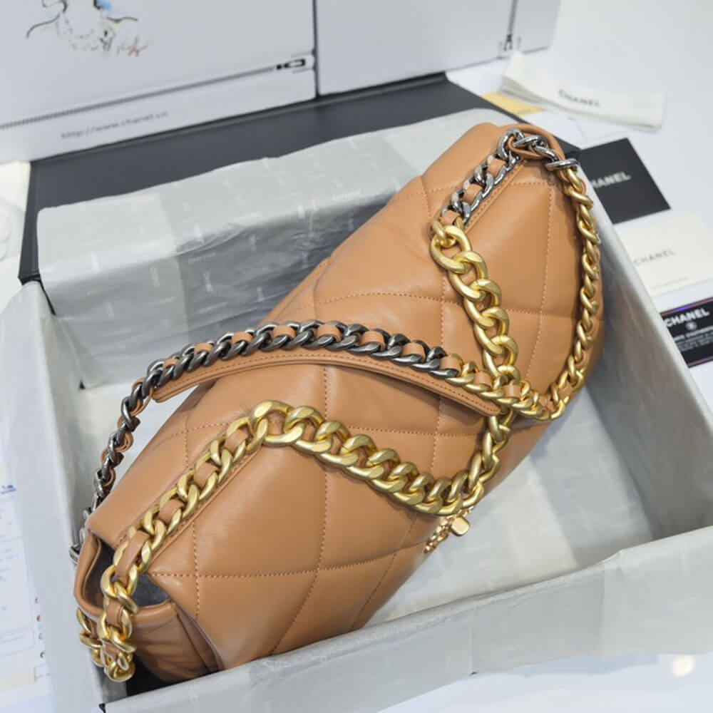 Ch**el 19 MAXI HANDBAG