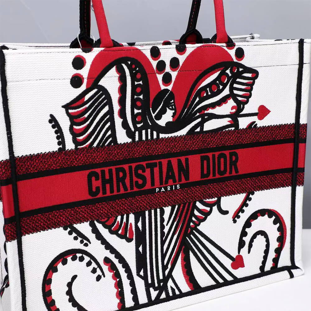 LARGE D10r BOOK TOTE