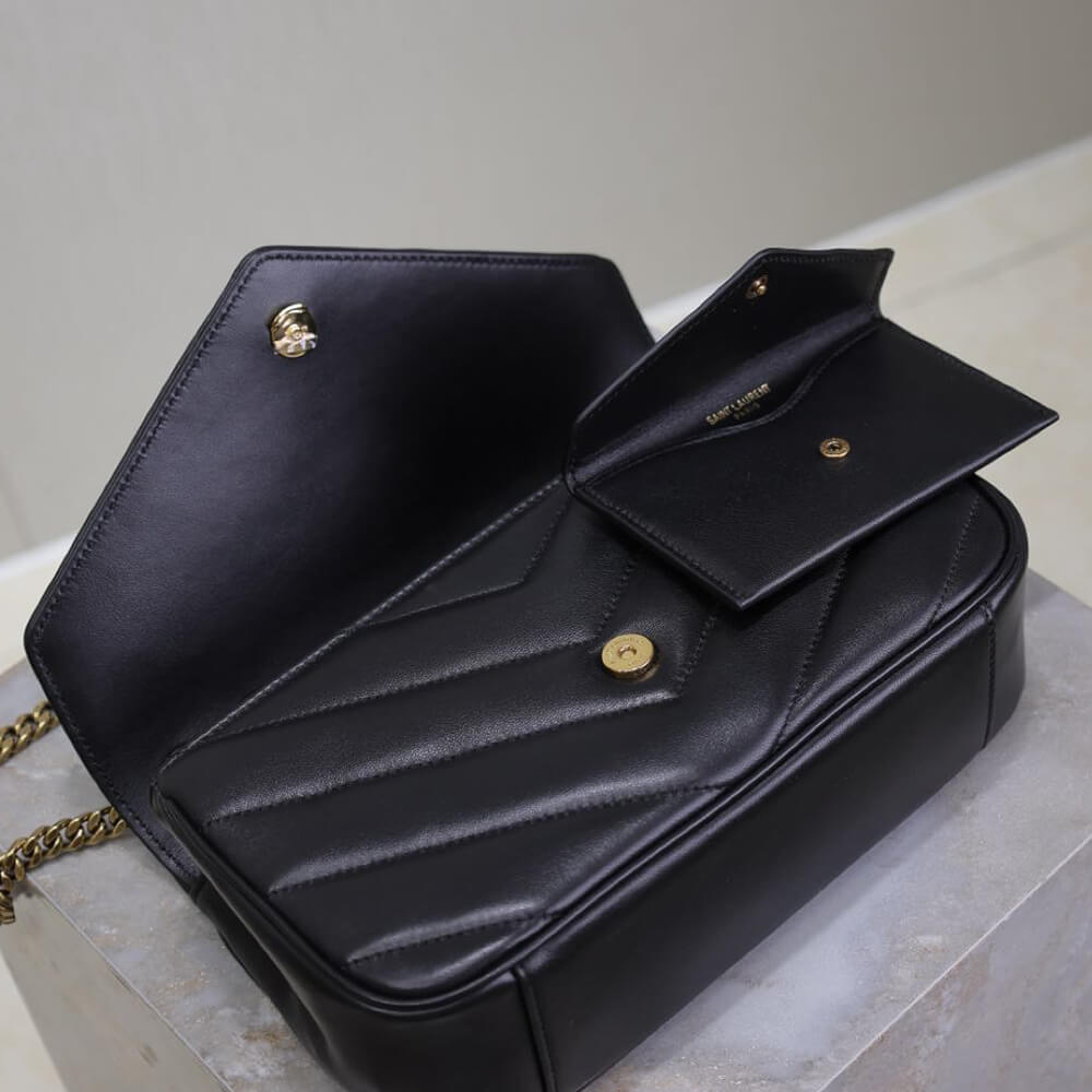 Y51  LOULOU small in MATELASSÉ lambskin