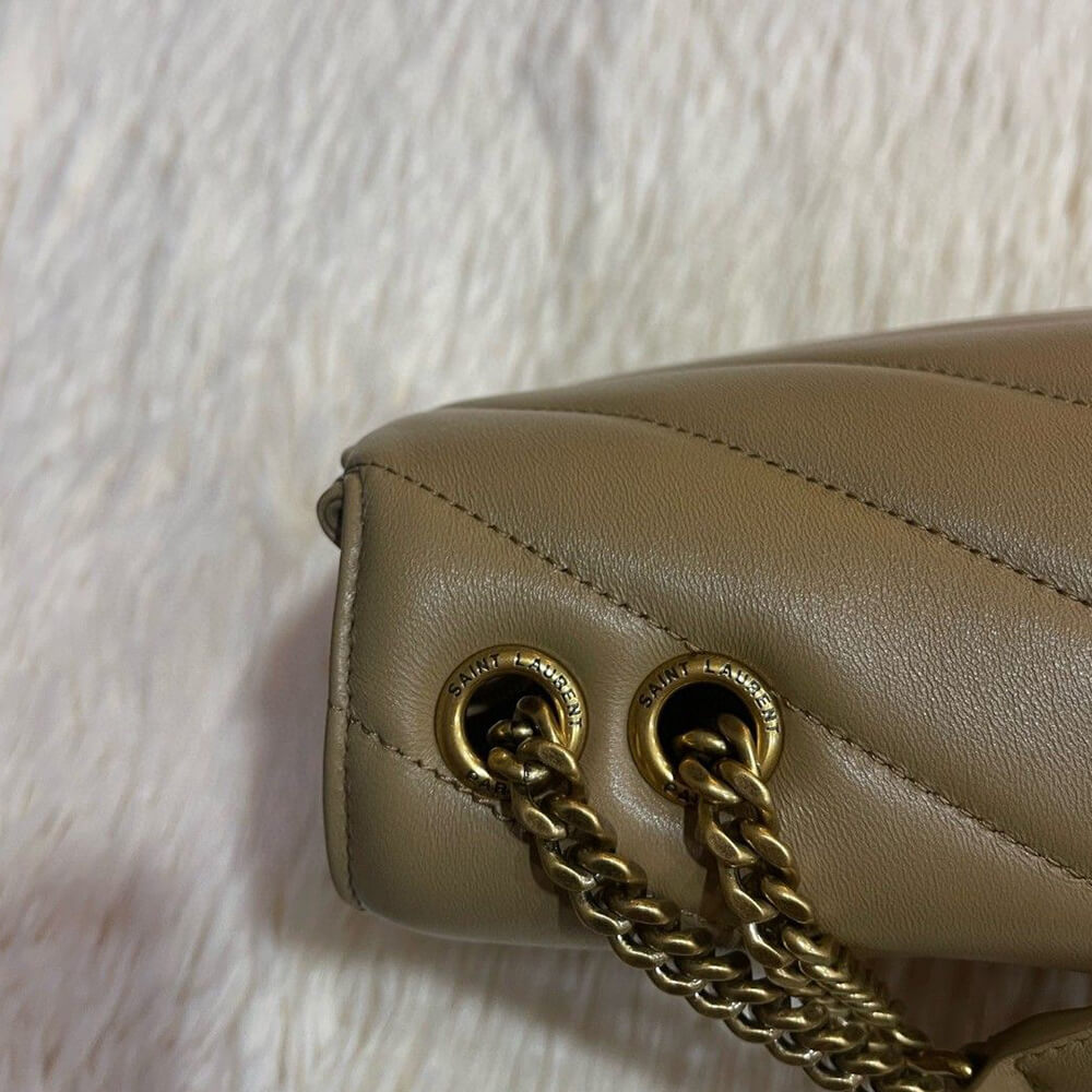 Y51  LOULOU small in MATELASSÉ lambskin
