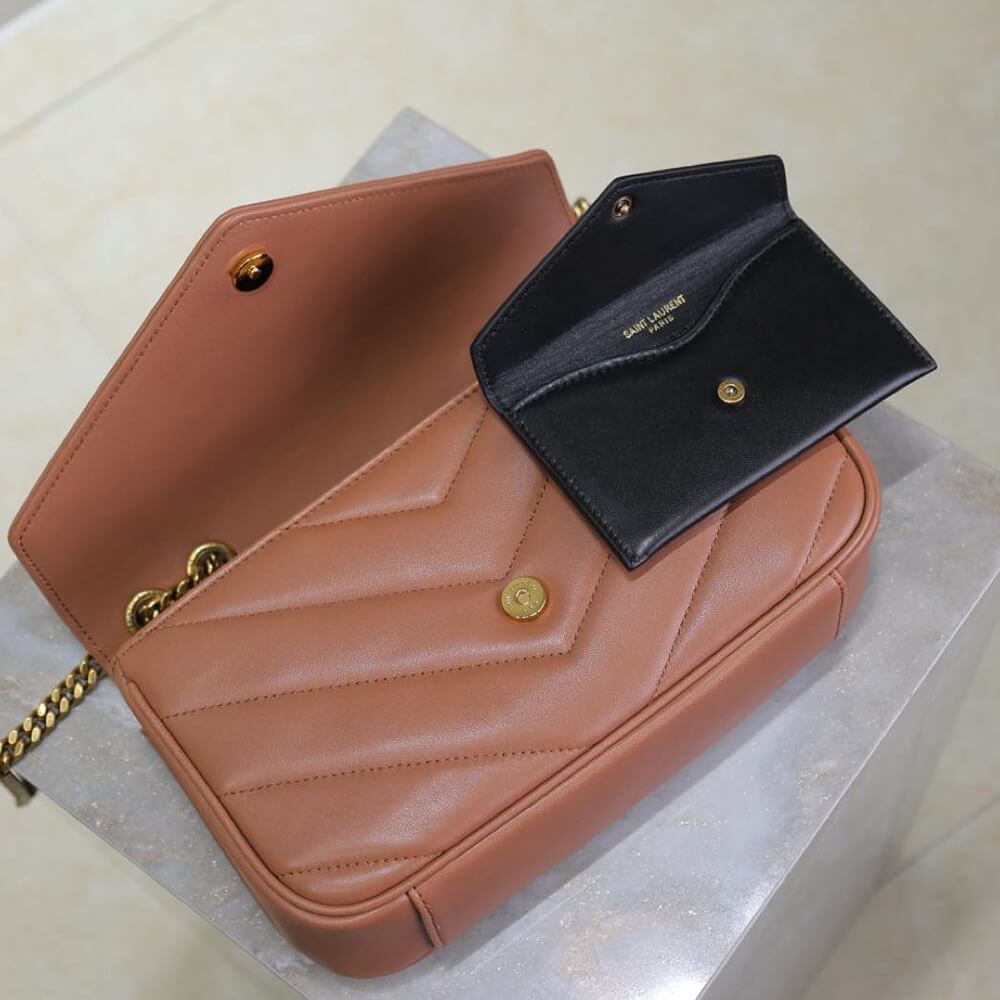 Y51  LOULOU small in MATELASSÉ lambskin