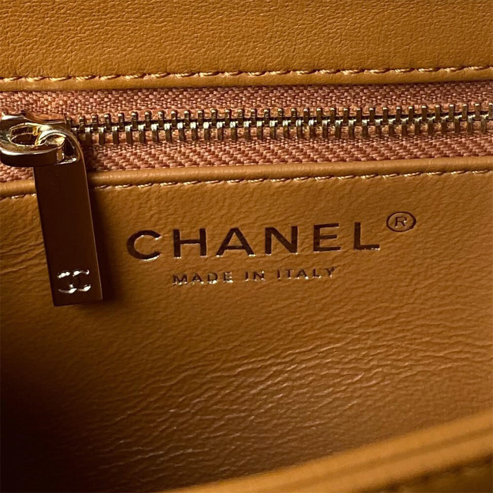 Ch**el Mini Flap Bag with Top Handle