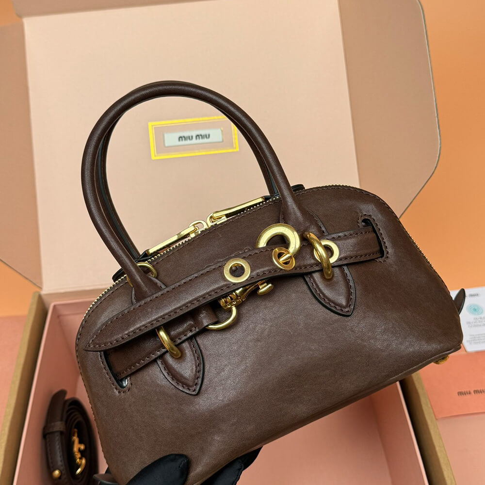 M1um1u  Aventure mini nappa leather bag(HIGH-END GRADE)