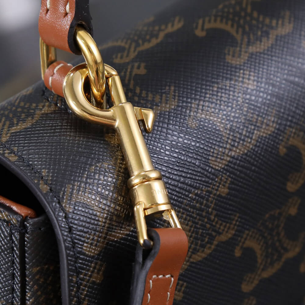 TEEN Ce1i*e LOLA in Triomphe Canvas and Calfskin(HIGH-END GRADE)