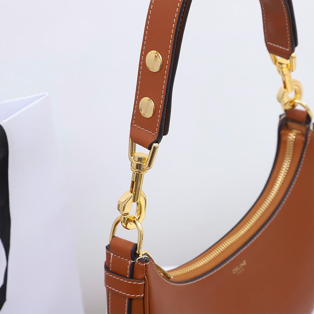 Ce1i*e Medium Ava Strap Bag in smooth Calfskin(HIGH-END GRADE)