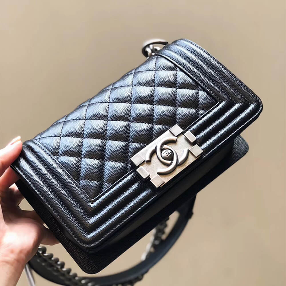 SMALL BOY Ch**el HANDBAG