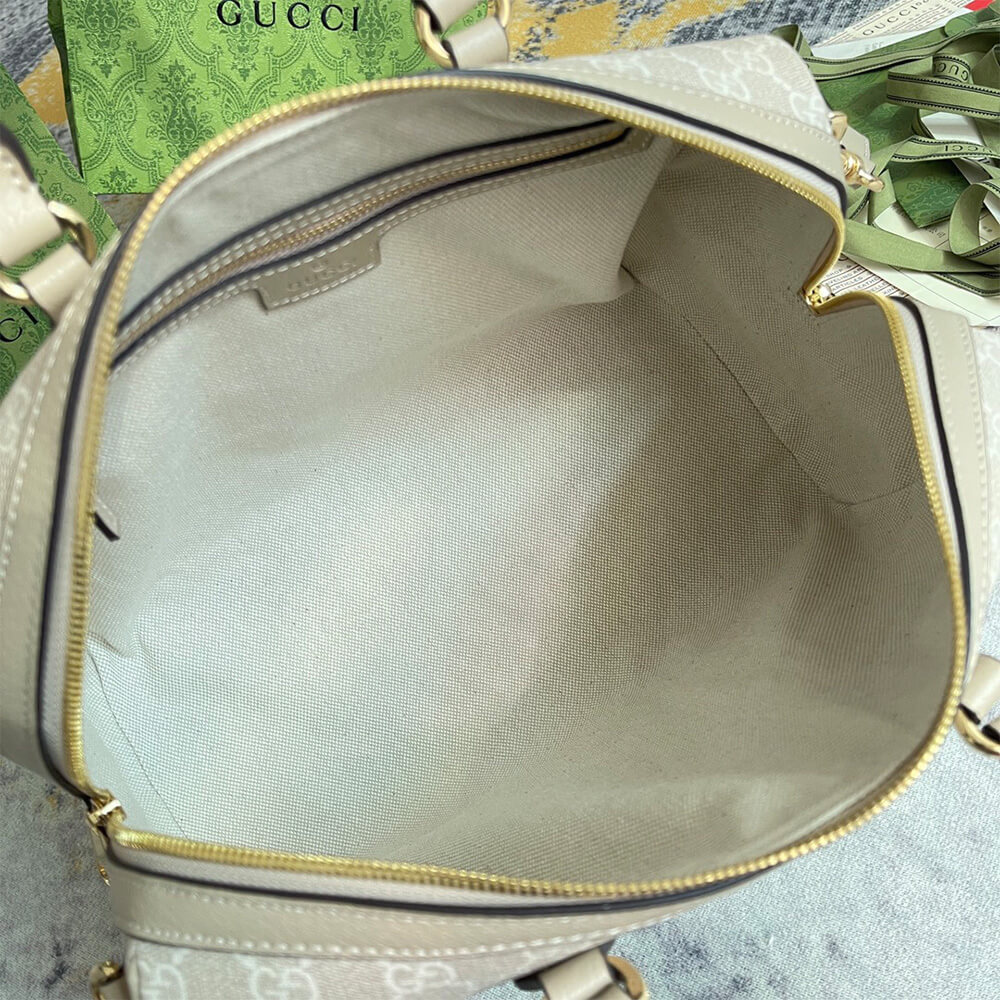 Gvc*1 Ophidia medium top handle bag