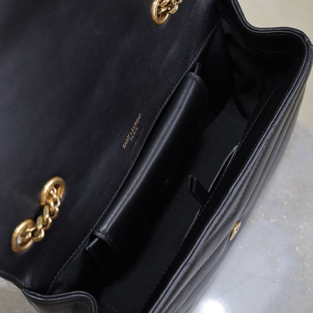 Y51  LOULOU small in MATELASSÉ lambskin